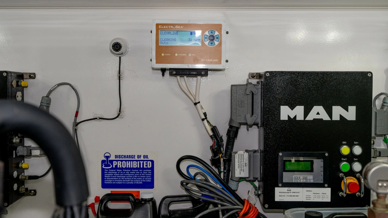Engine Room Control Panel