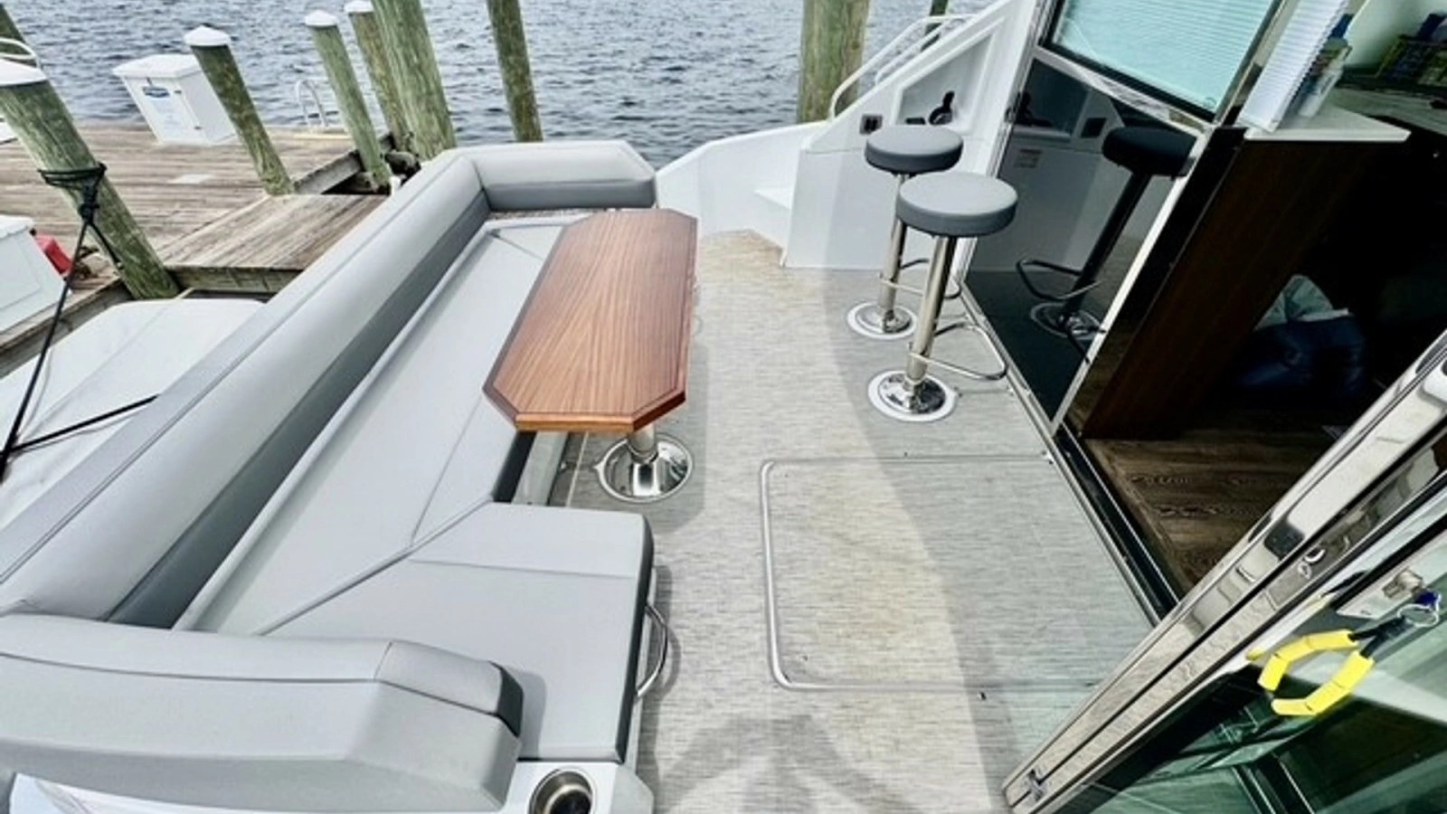 Aft Deck with Seating Area