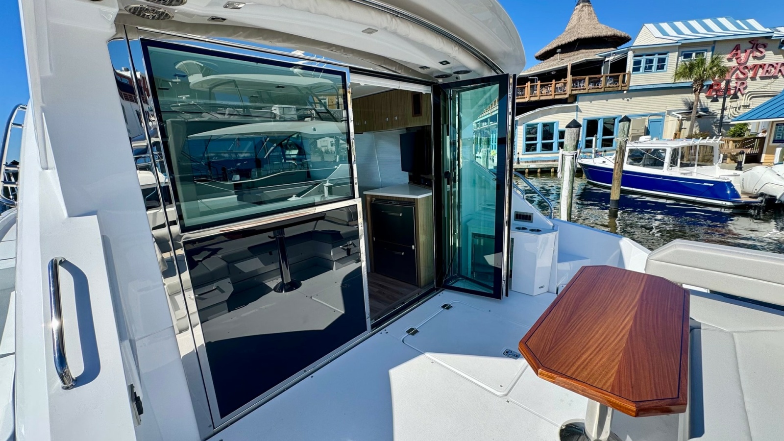 Aft Deck with Sliding Doors