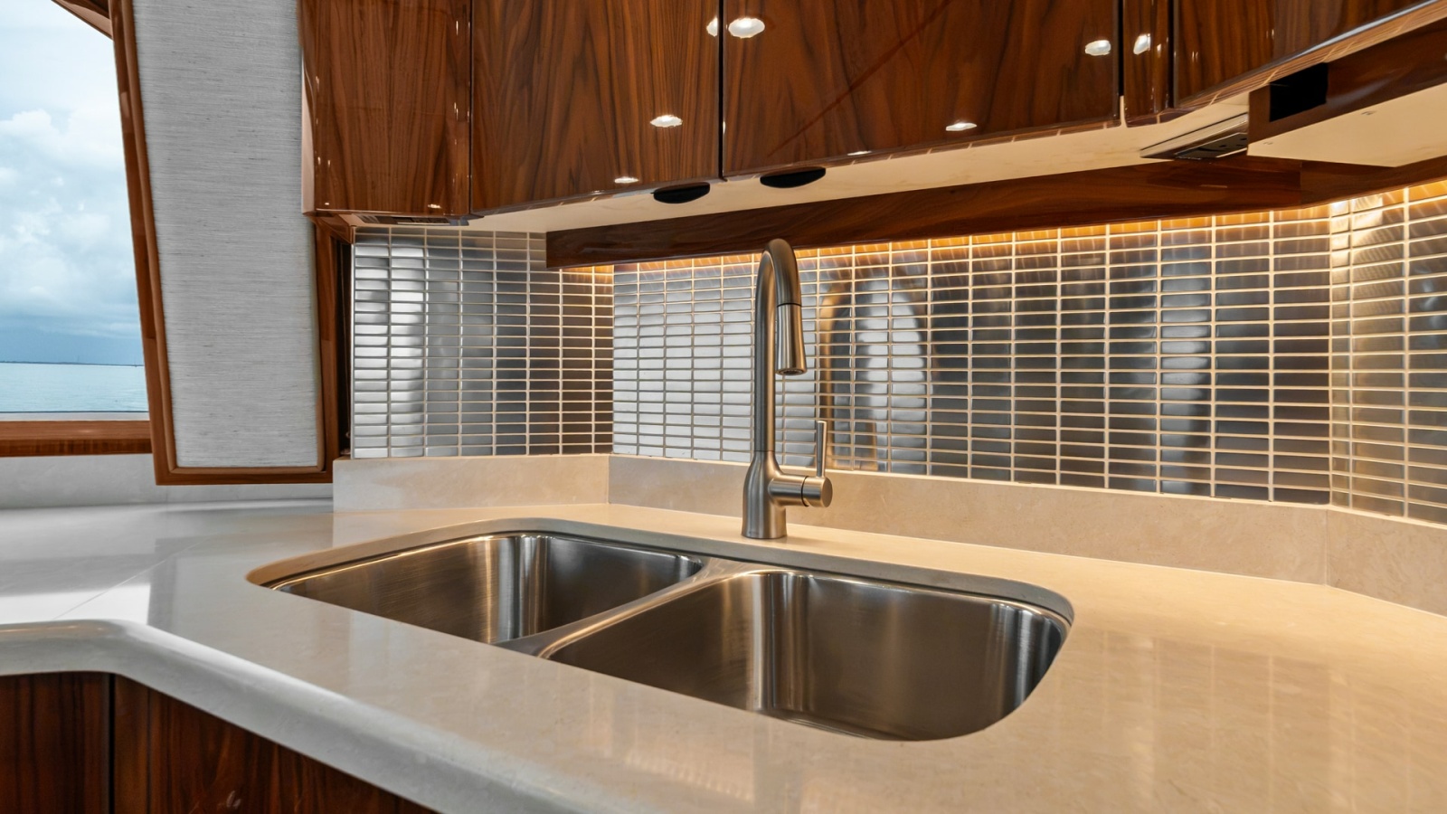 Galley with Modern Fixtures