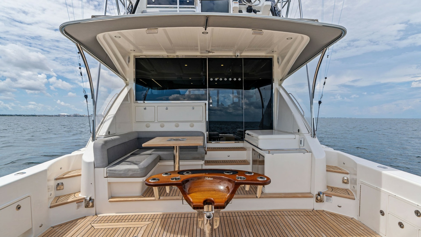 Spacious Aft Deck with Seating