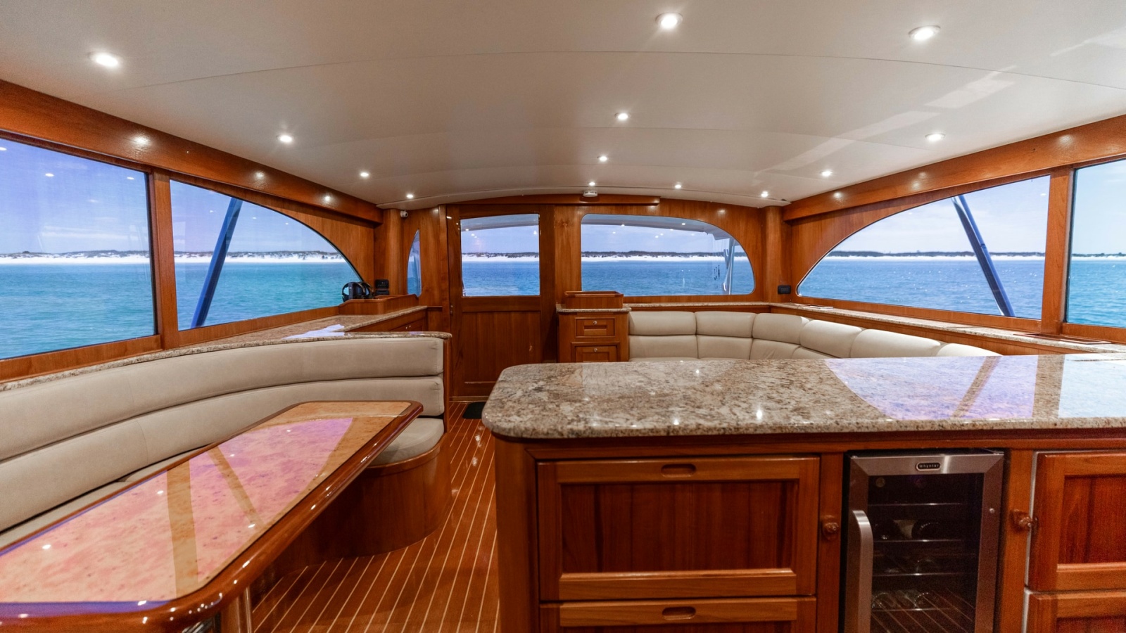 Spacious Salon with Panoramic Views