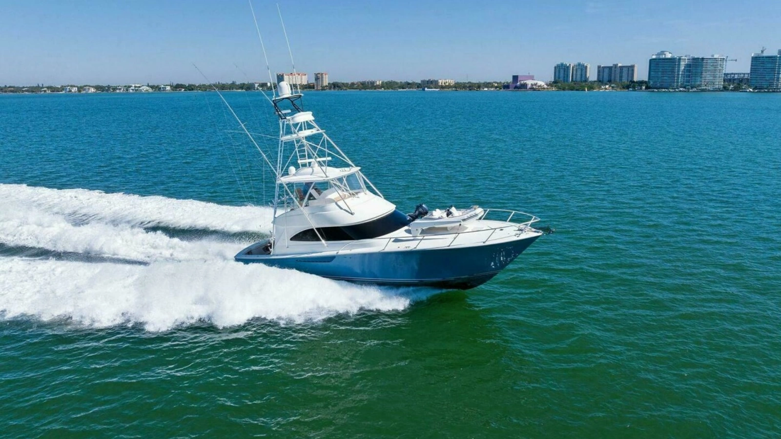 Viking 55 Convertible Cruising View