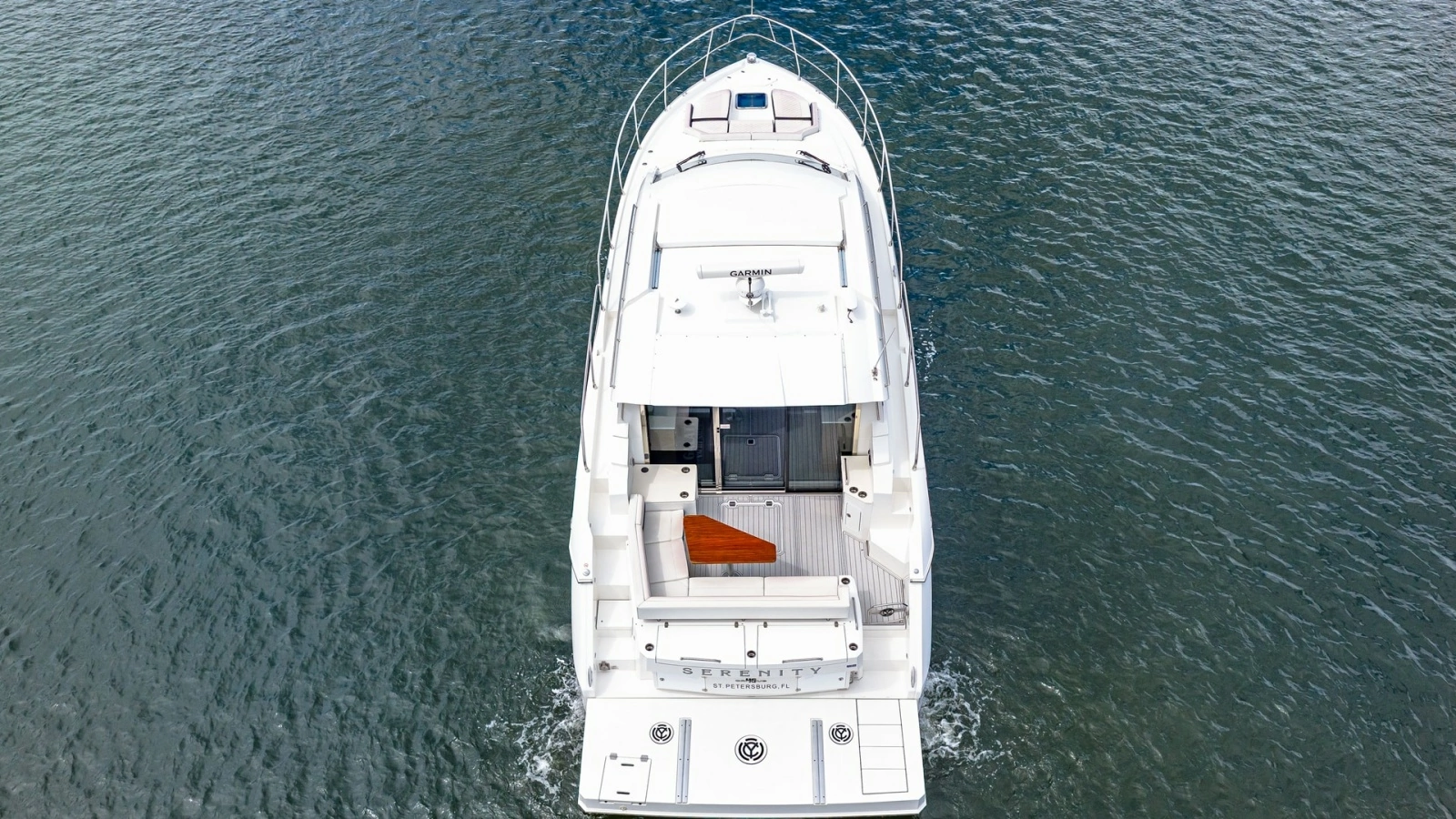 Aerial View of Aft Deck
