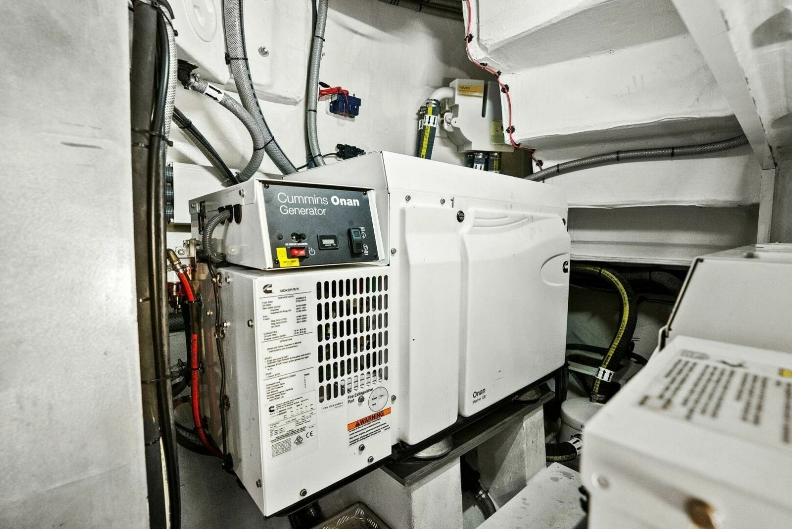 2021 Sirena 64- DESTIN-E- Engine Room