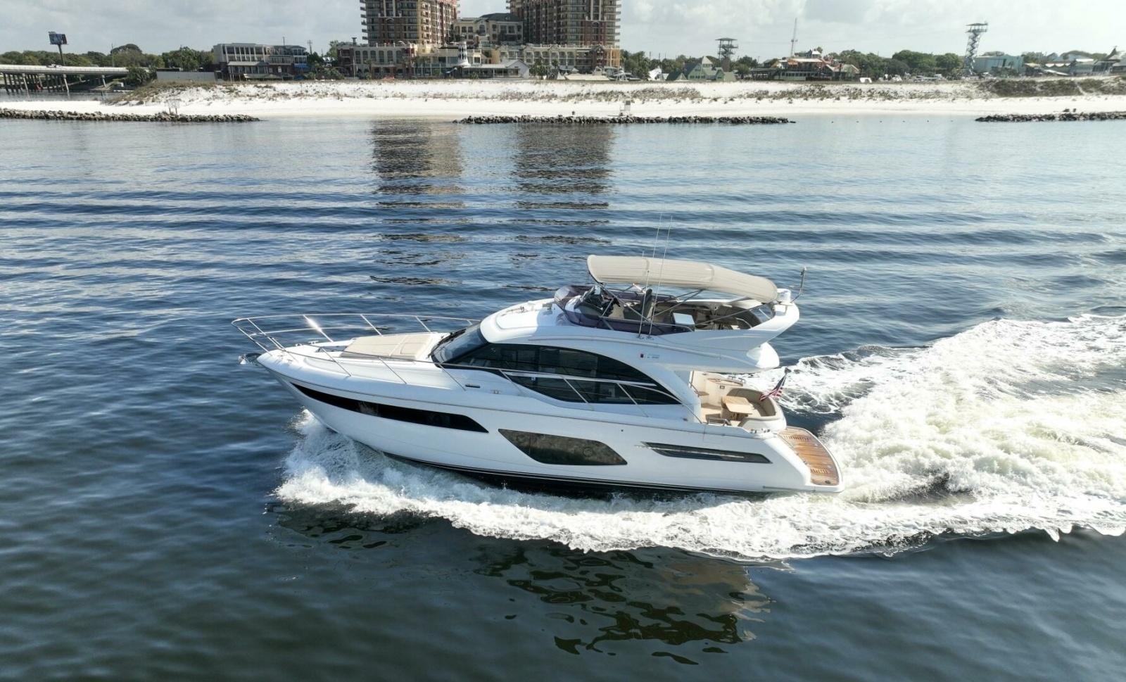 2021 Princess F50- MAKING TIME- Engine room- Port