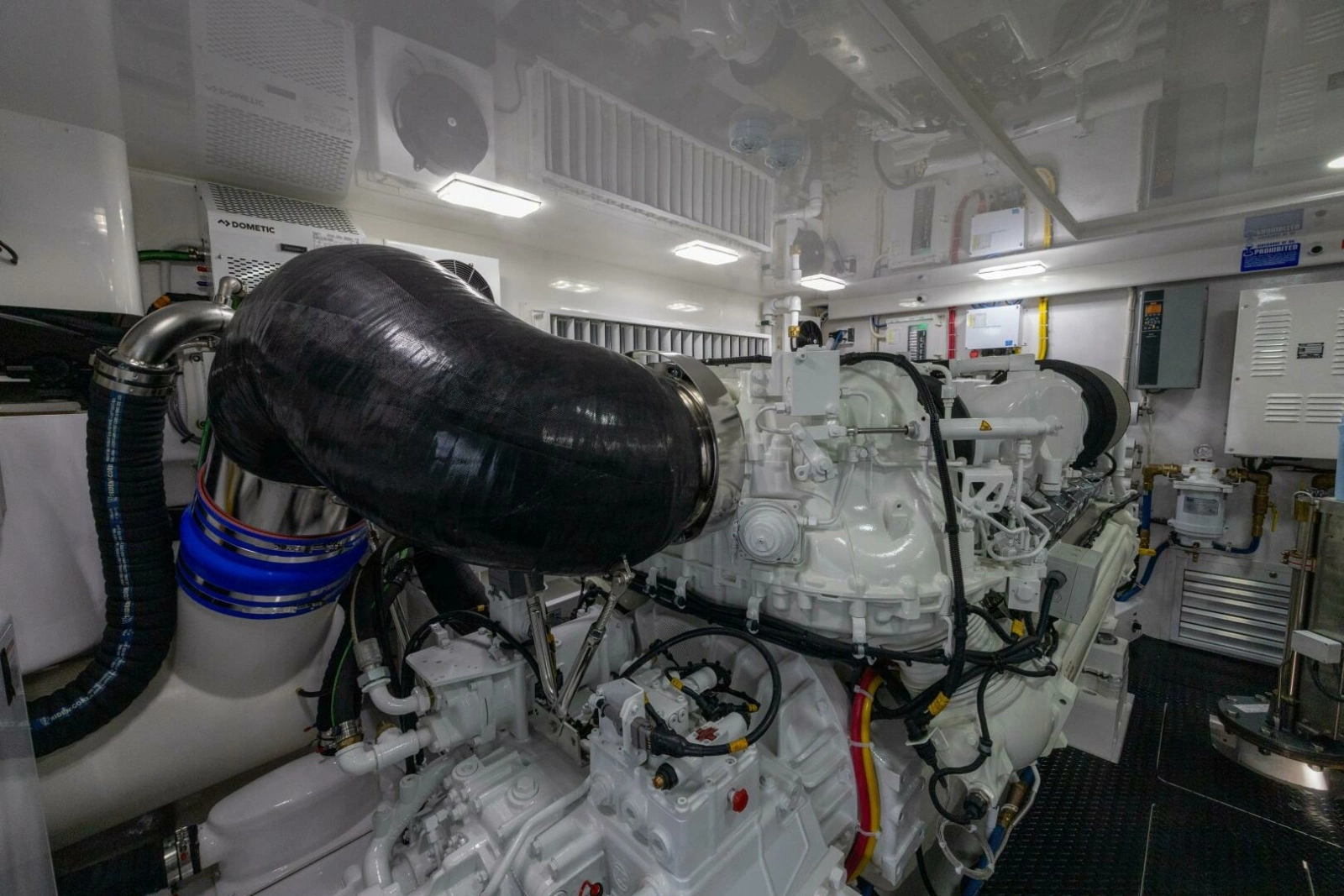 2025 82 Viking Convertible Boujie Engine Room (4)