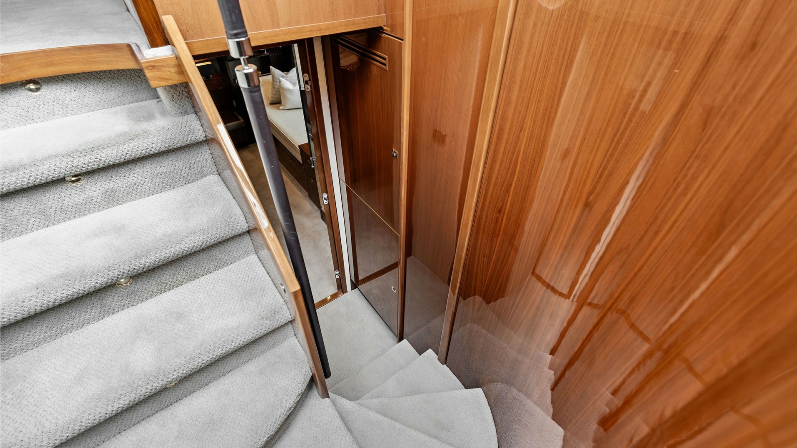 Staircase to Lower Deck Cabins