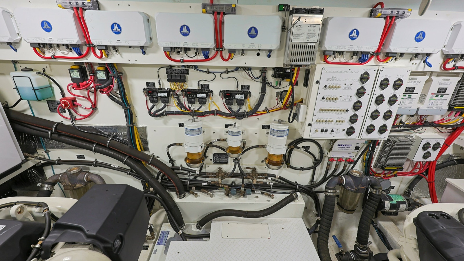 Engine Room with Electrical Systems