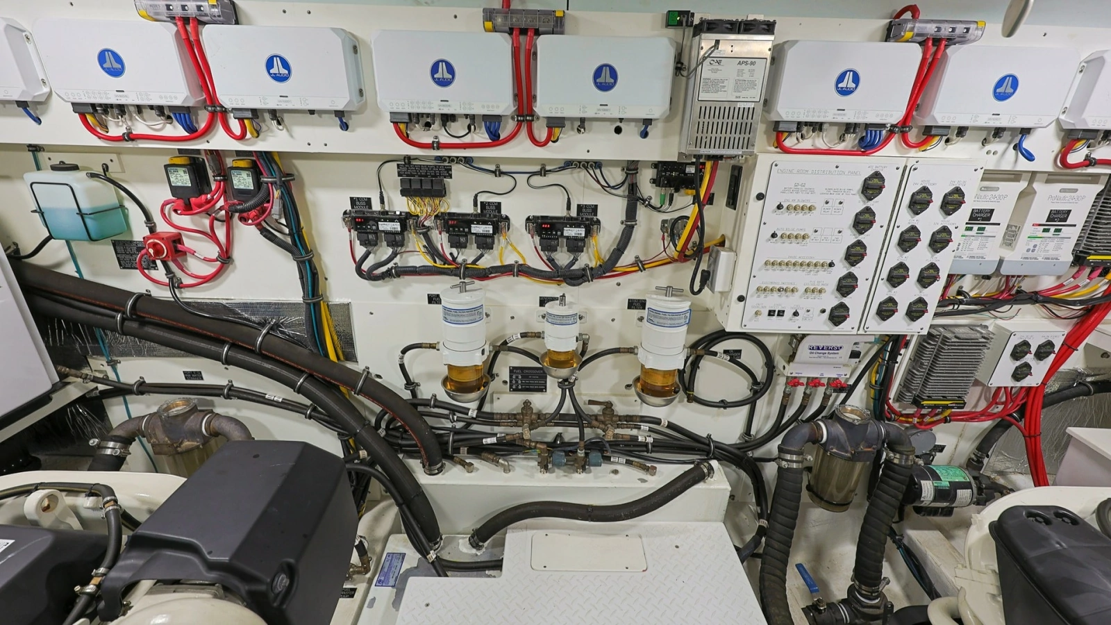 Engine Room with Electrical Systems