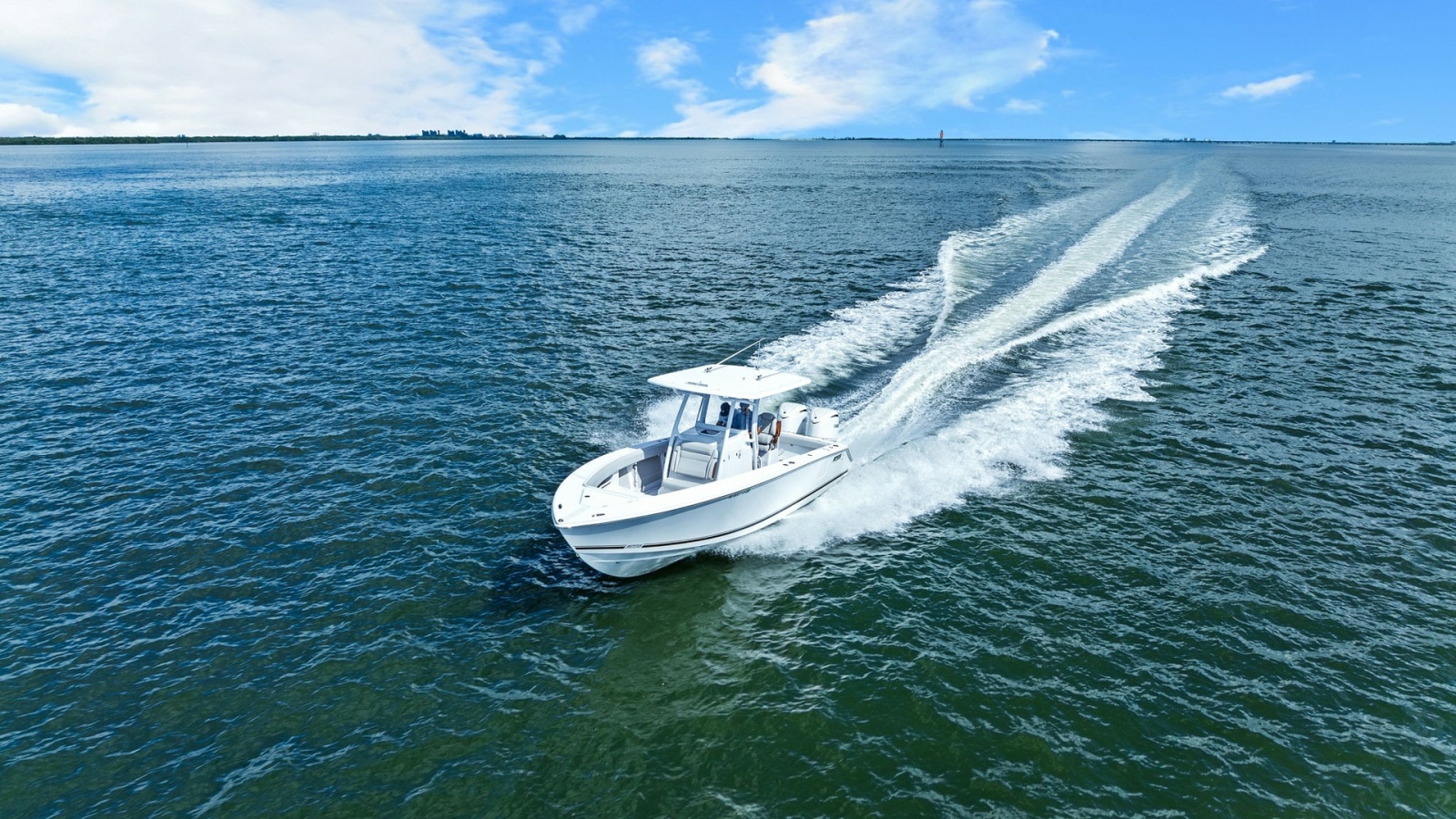 Aerial View of Jupiter 30 HFS Cruising