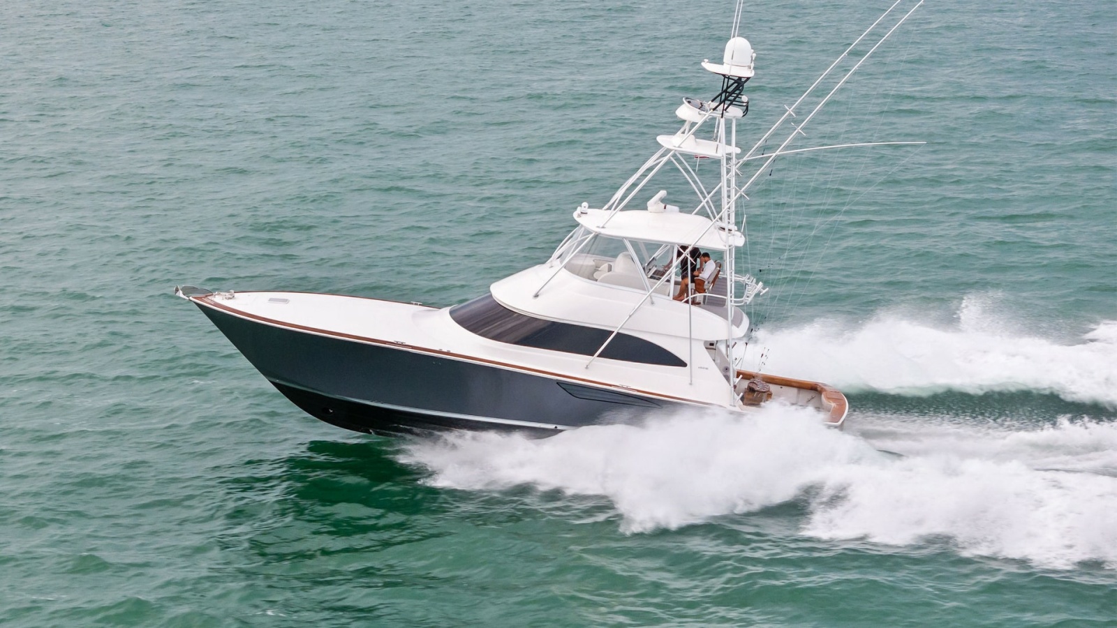 Viking 55 Convertible at Sea