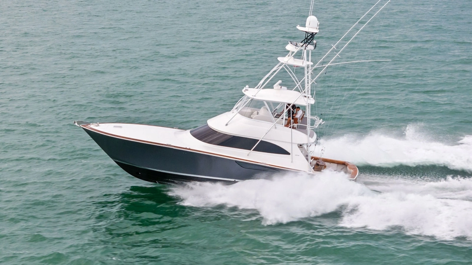Viking 55 Convertible at Sea