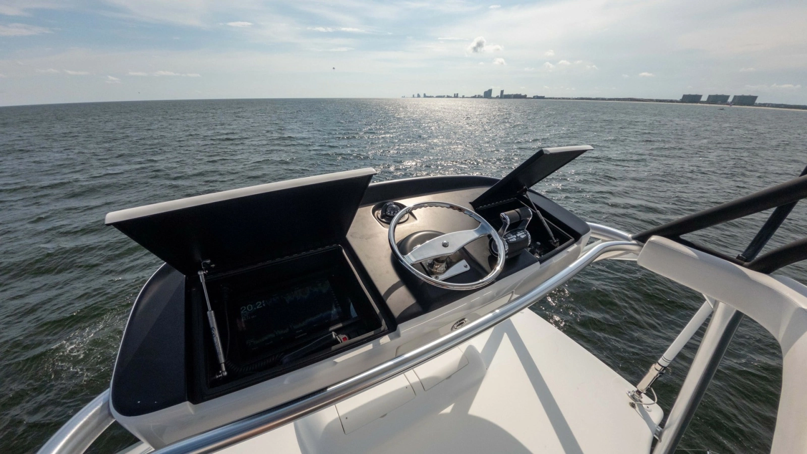 Flybridge Helm Station View