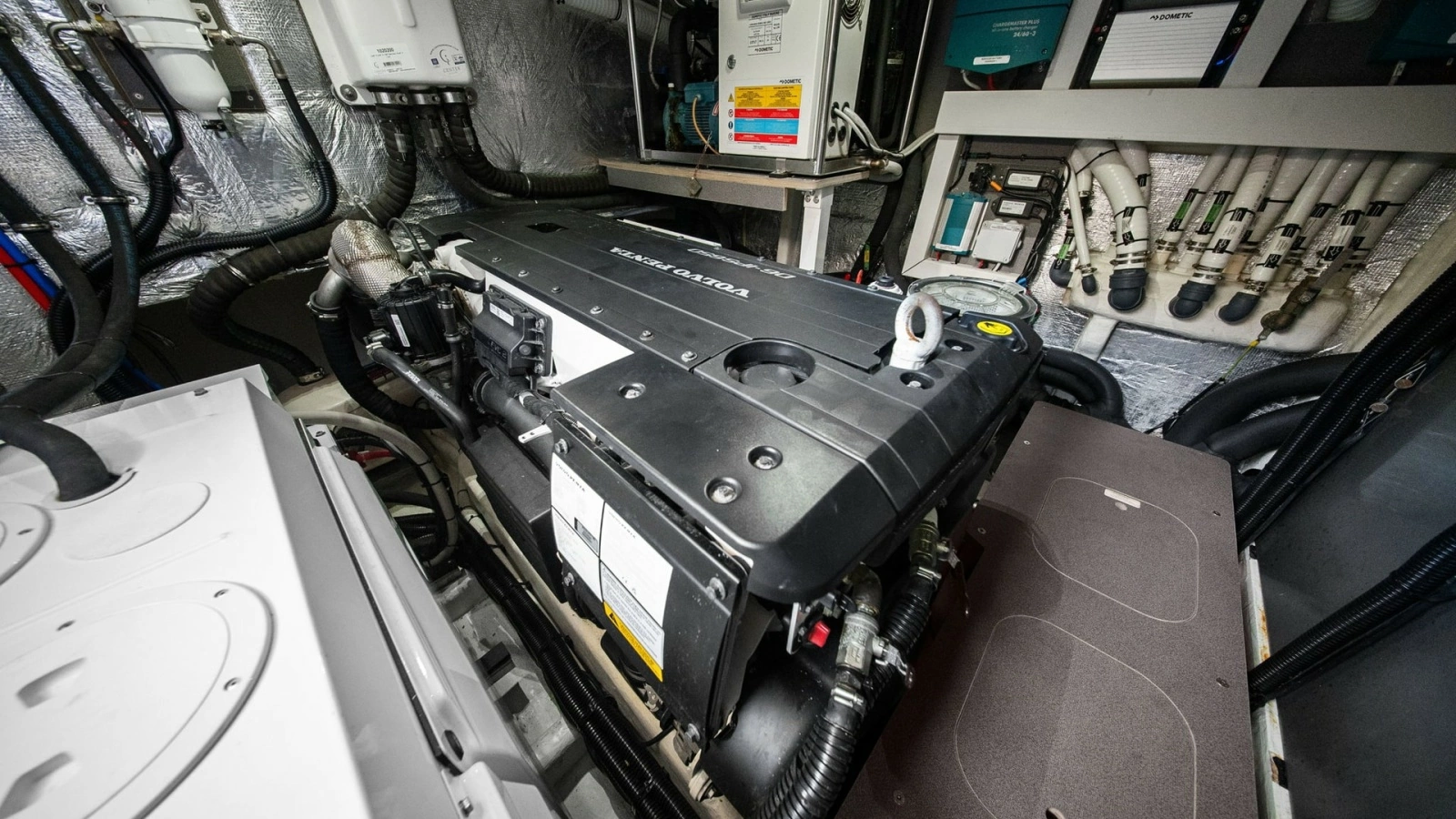 Engine Room with Modern Equipment