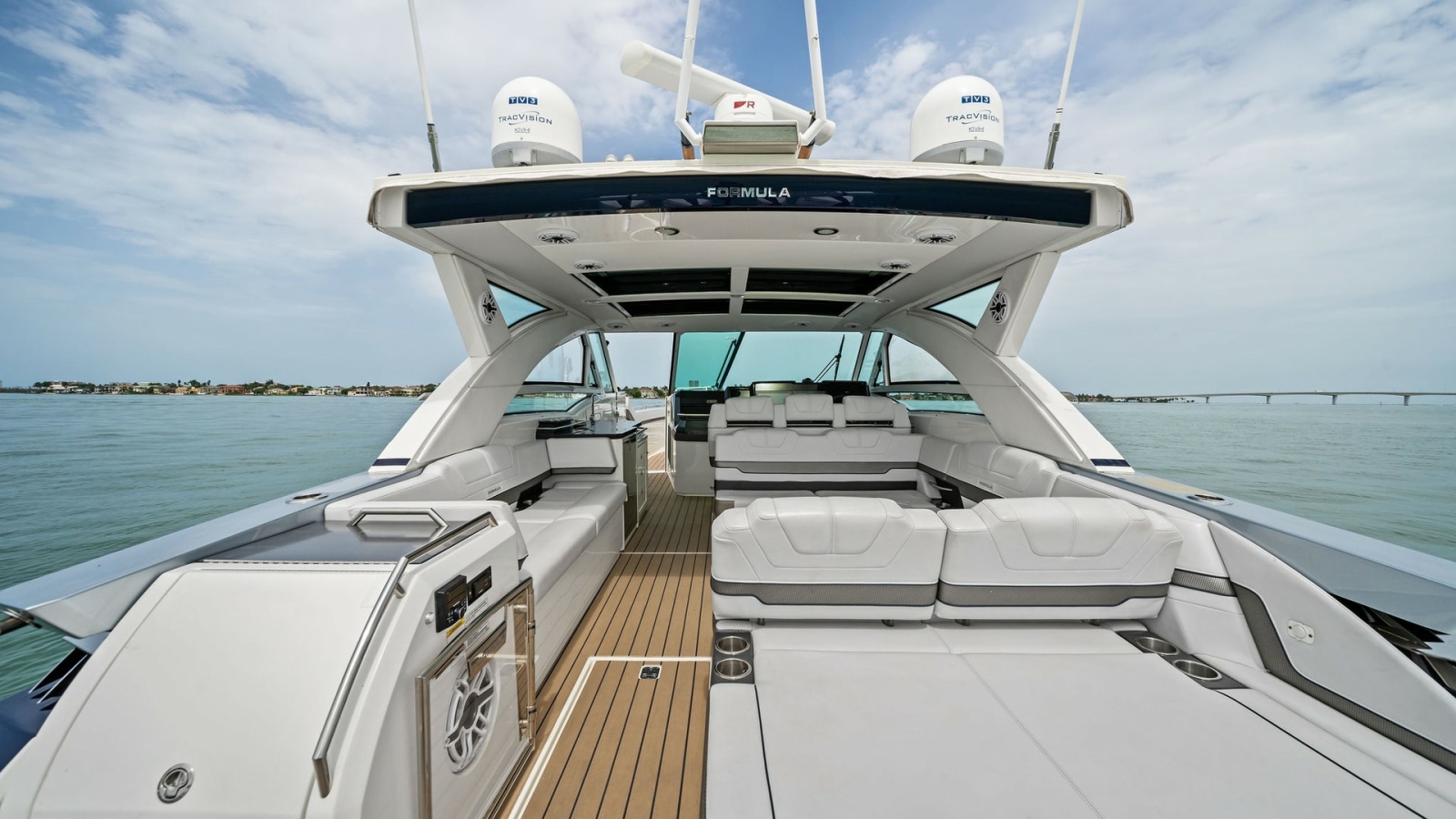 Spacious Aft Deck with Seating
