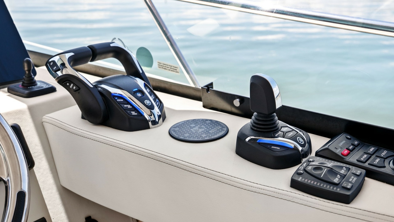 Helm Control Station with Joystick