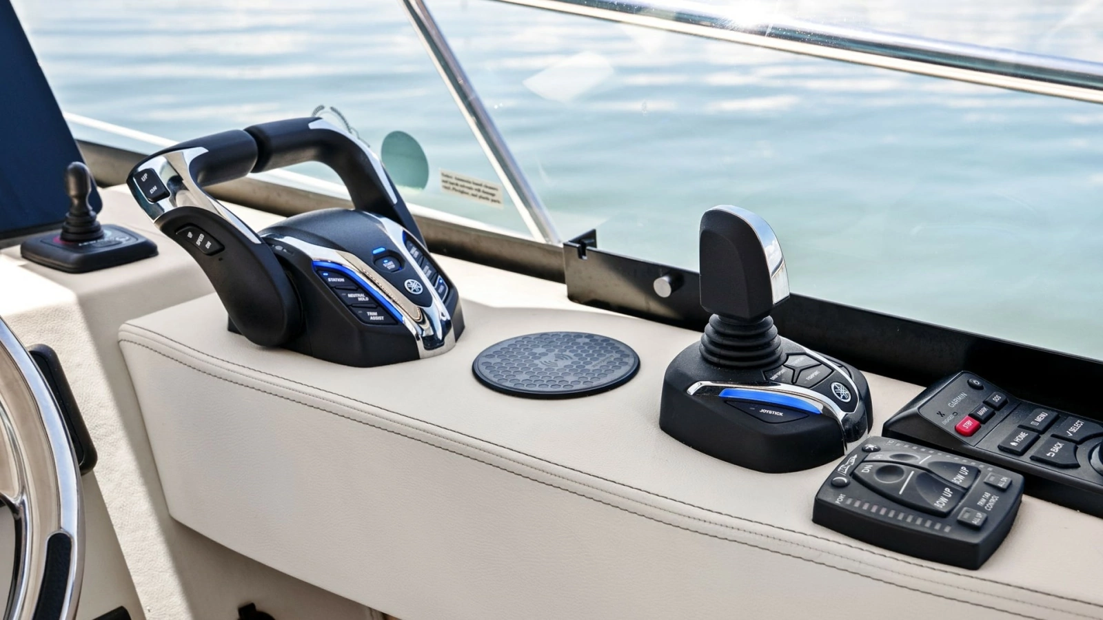 Helm Control Station with Joystick