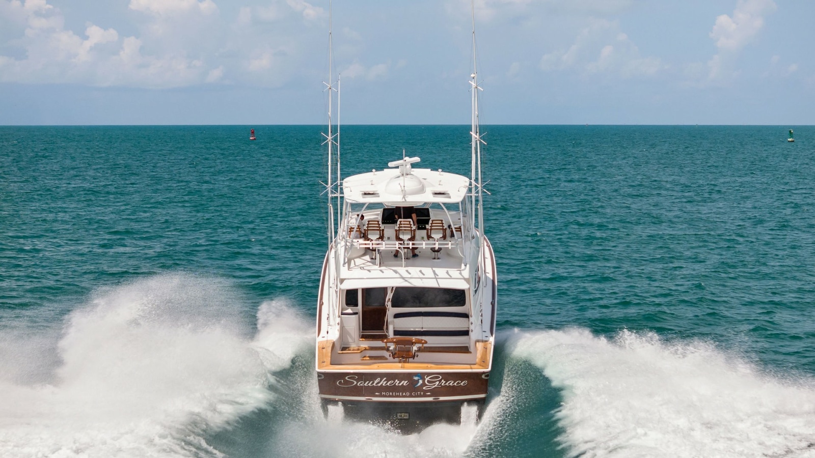 Aft View Underway
