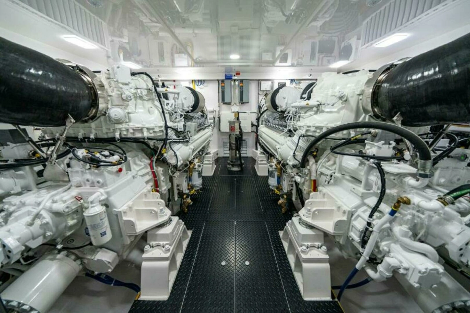 Viking 82 Convertible - Engine Room