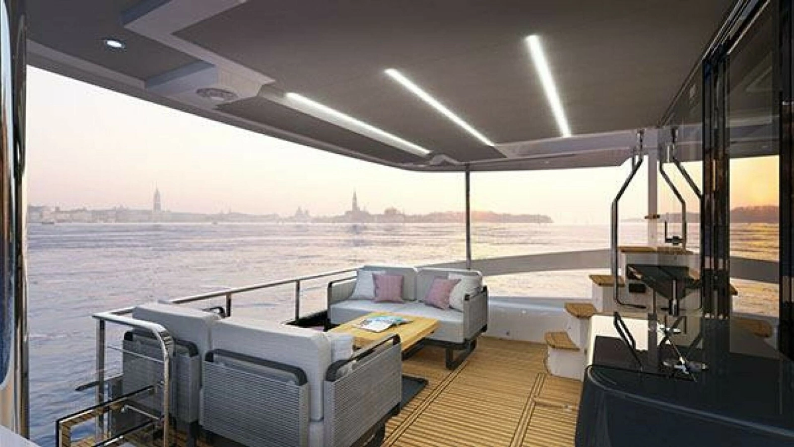 2025 53 Absolute Navetta - Cockpit