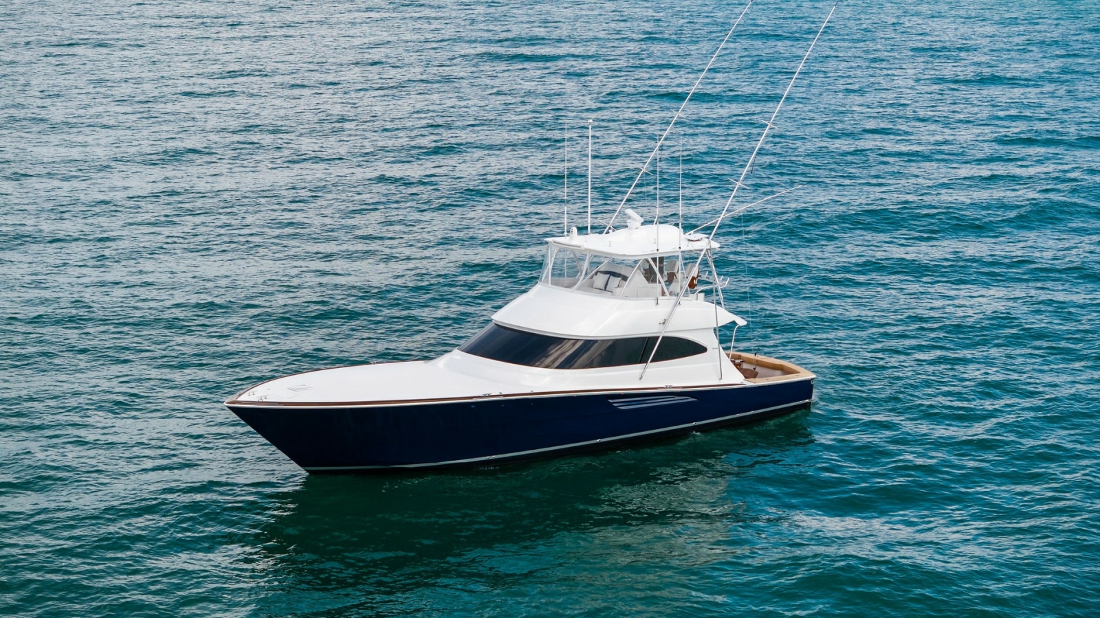 Aerial View of Viking 64 Convertible