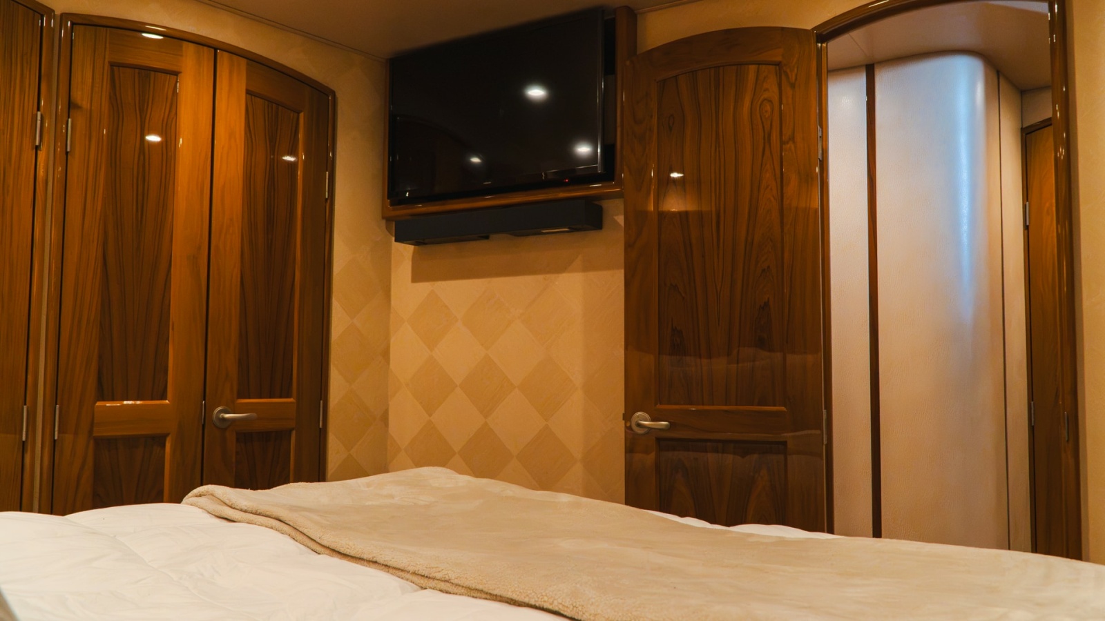 Master Stateroom with Entertainment System