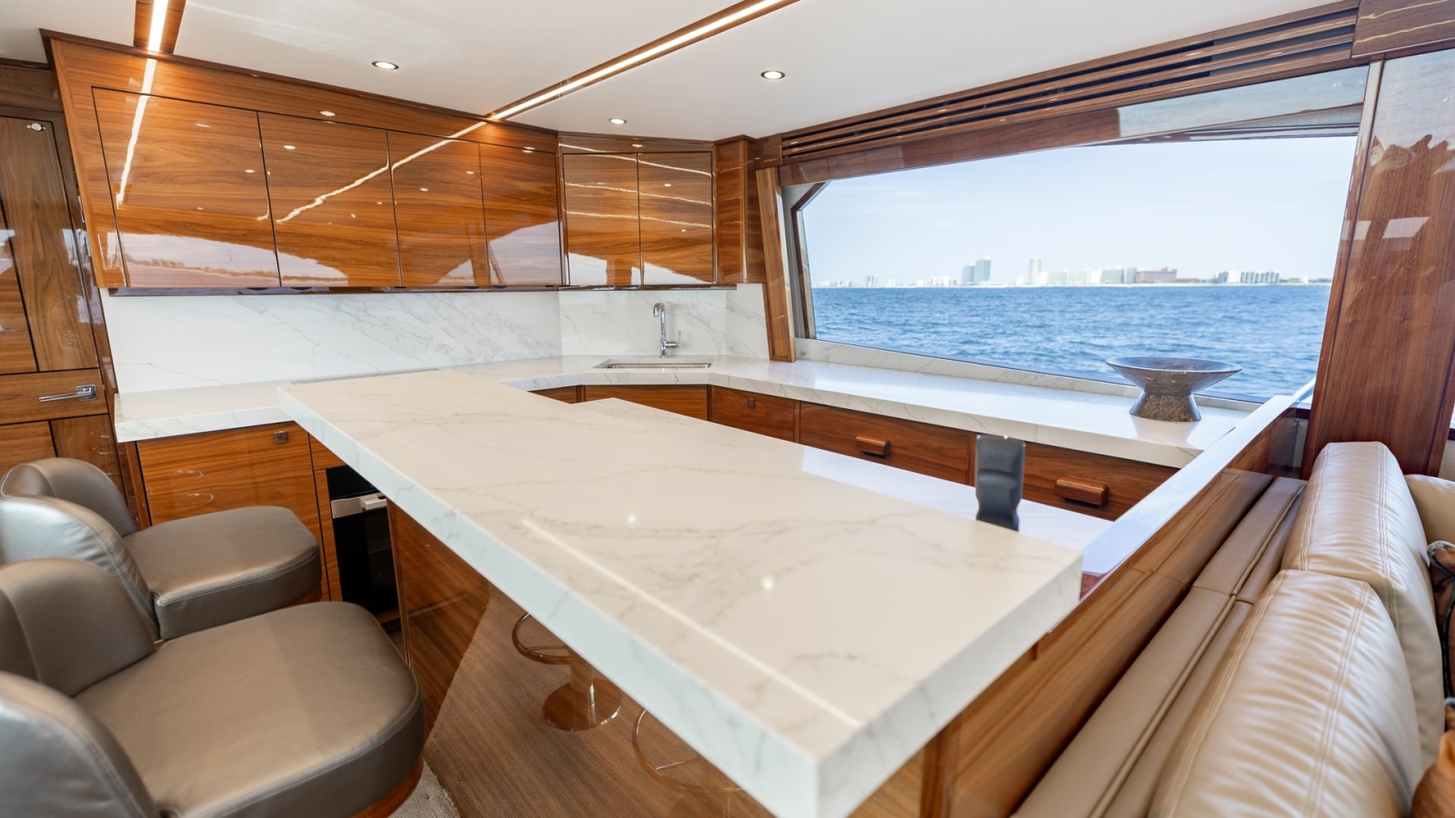 Galley with Ocean View