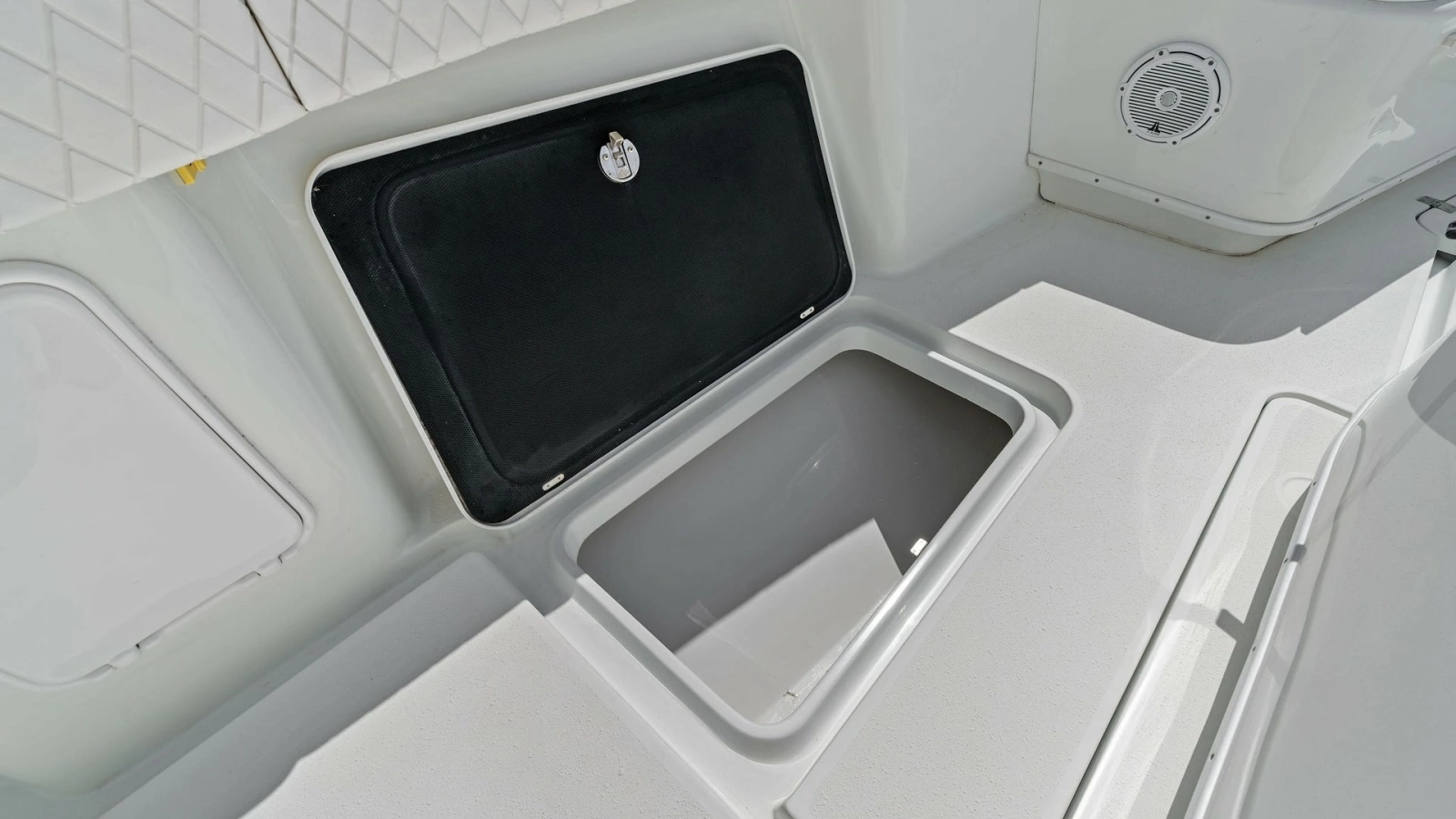 In-Deck Storage Compartment Access