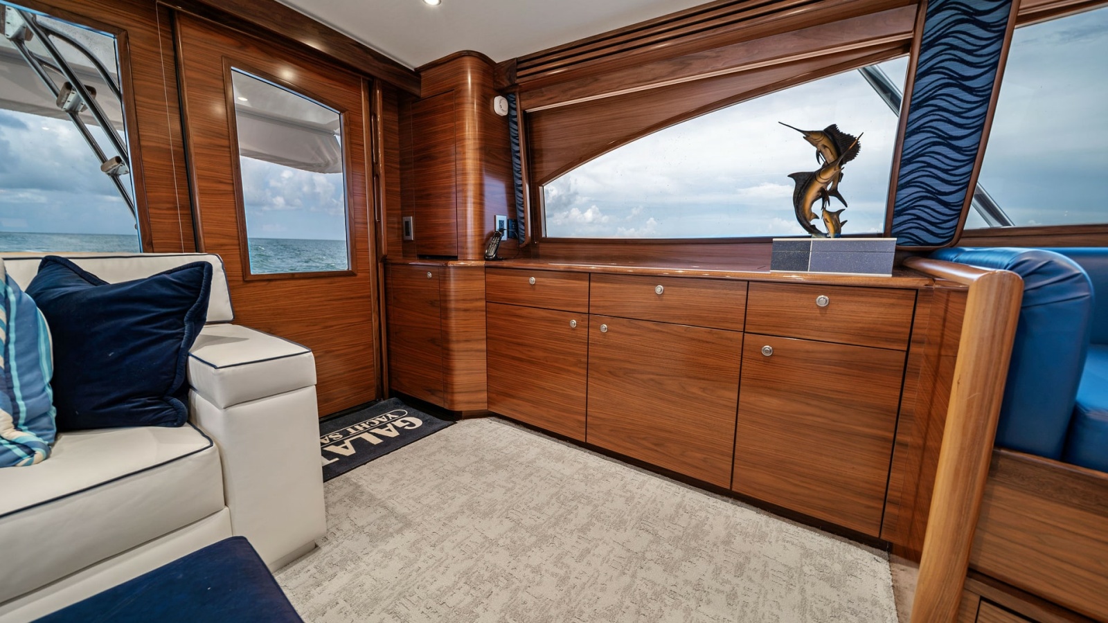 Salon with Ocean View Window