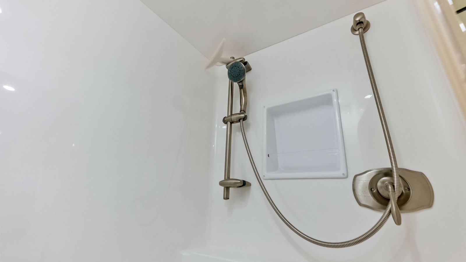Luxurious Onboard Shower Stall