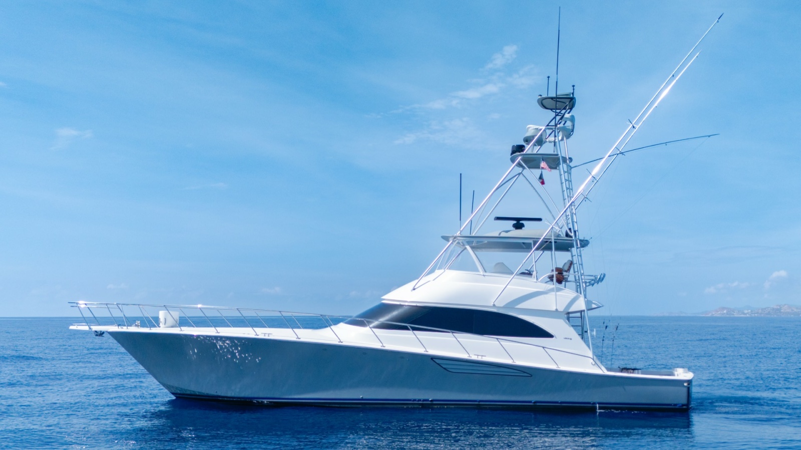 Side Profile of Viking 66 Convertible