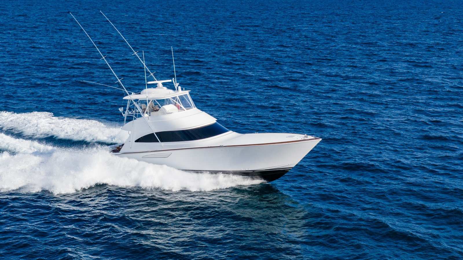 2025 Viking 58 Convertible-TRIPLE TROUBLE- Profile