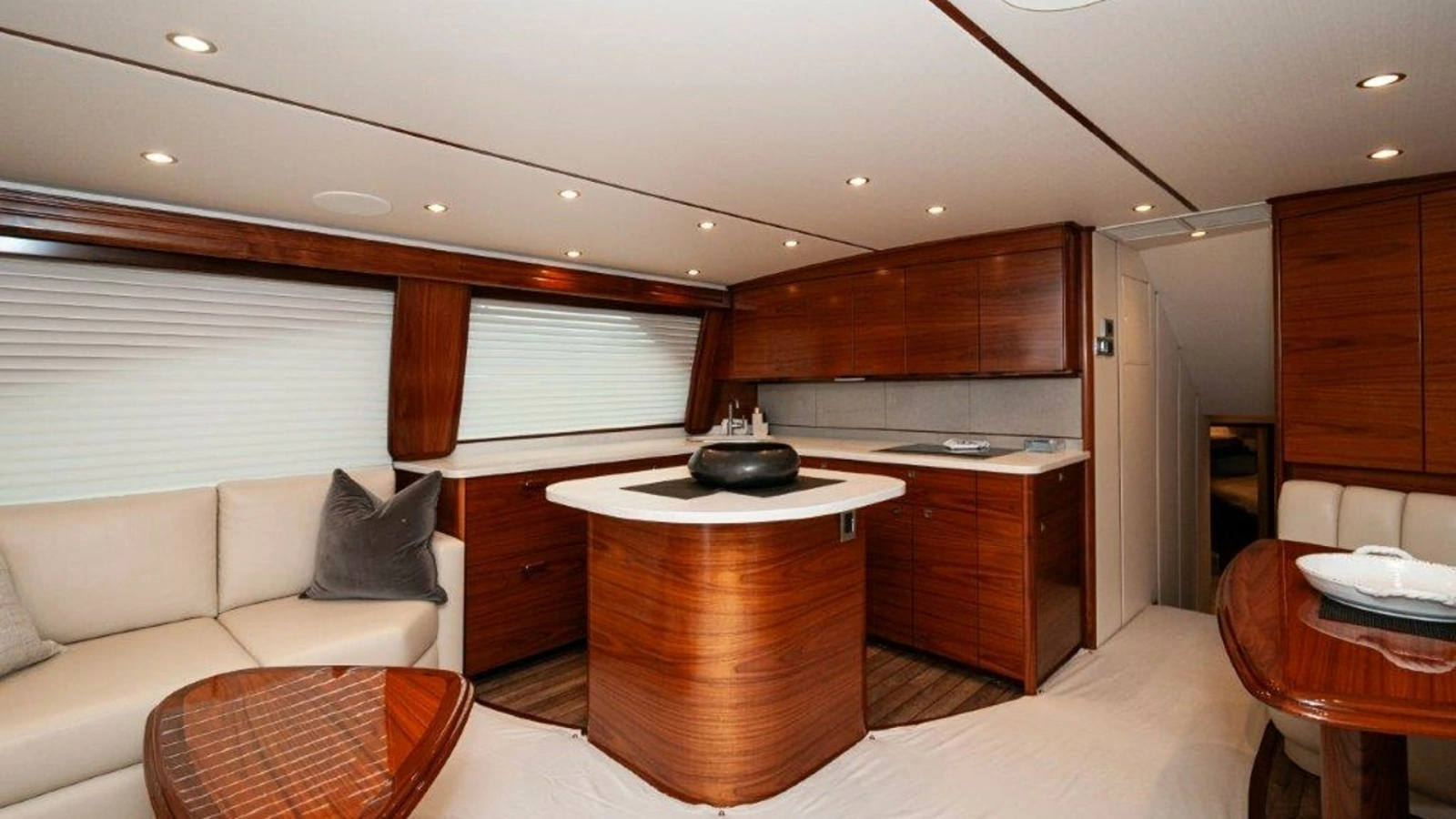 2025 Viking 58 Convertible-TRIPLE TROUBLE- Salon