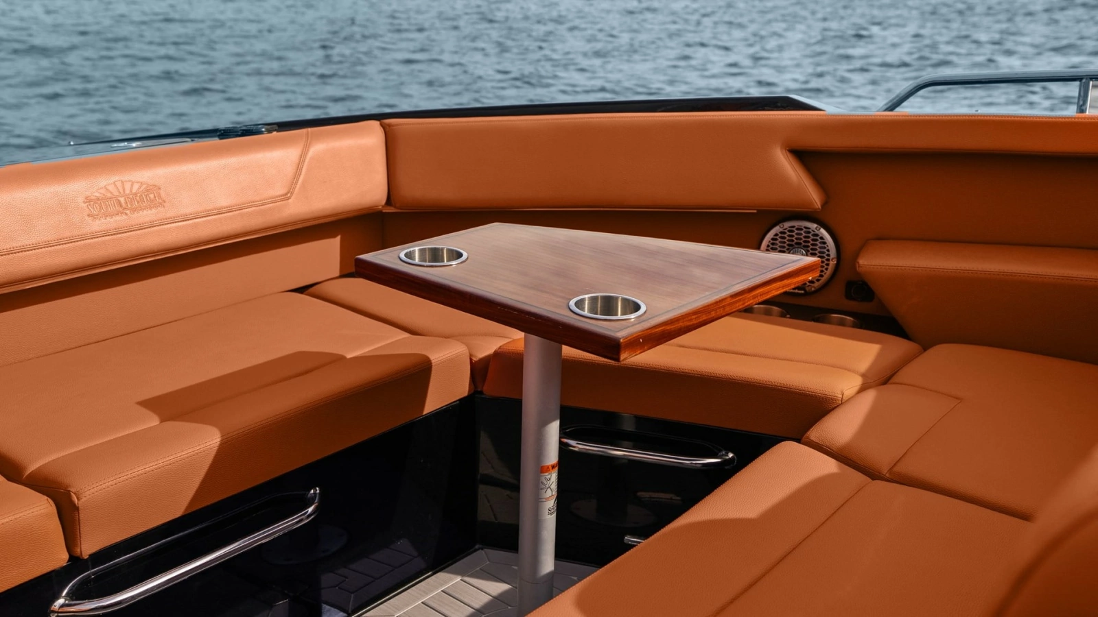 Spacious Aft Deck Lounge Area
