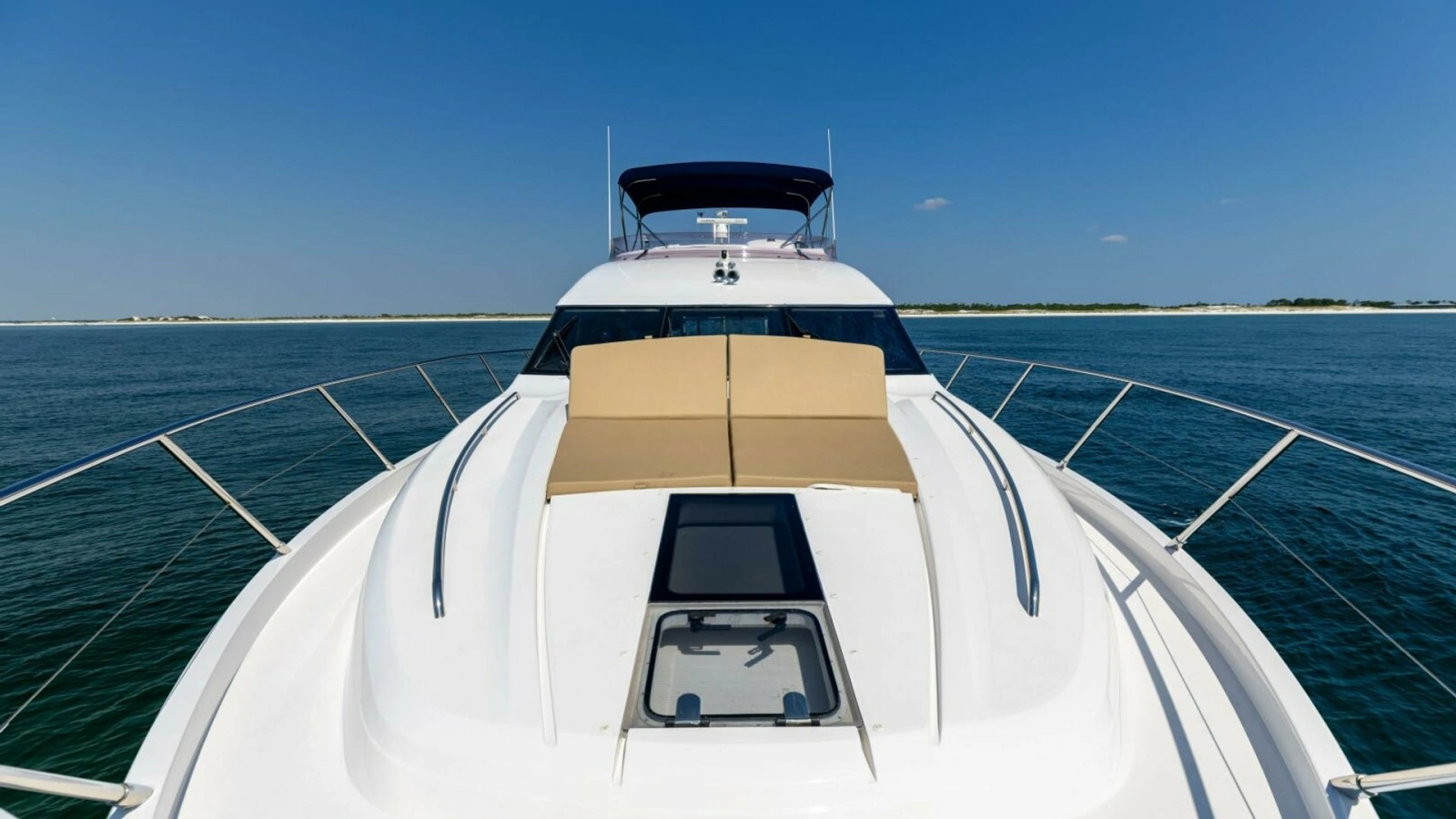 2011 Princess 64 'Harbor Story' - Bow
