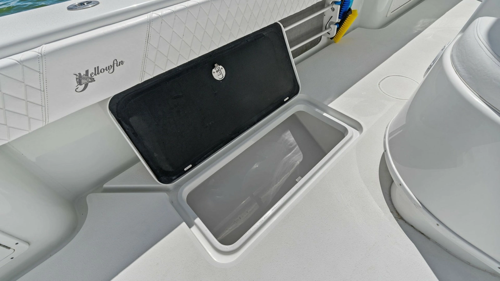 Aft Deck Storage Compartment