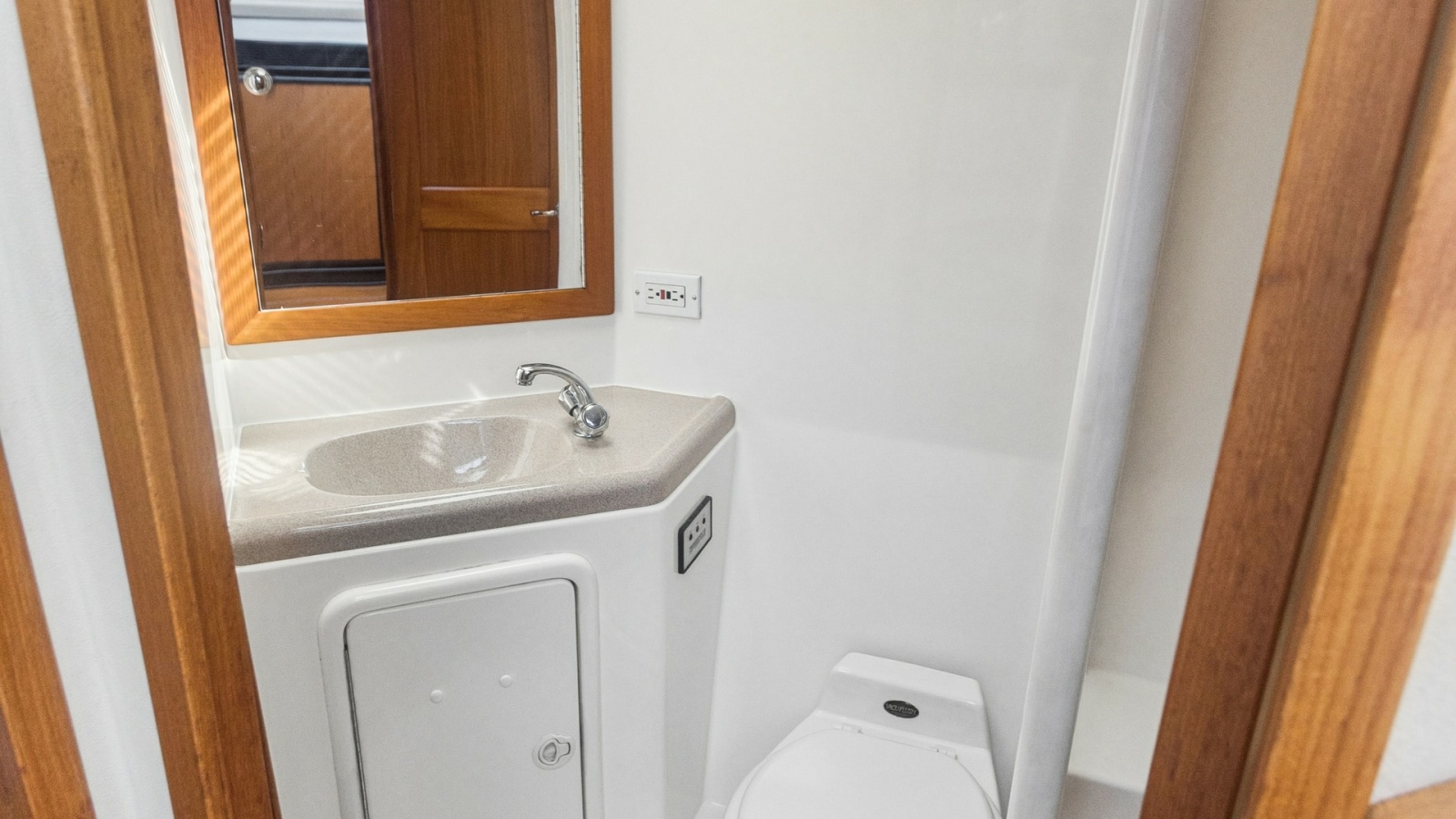 Compact Bathroom with Vanity