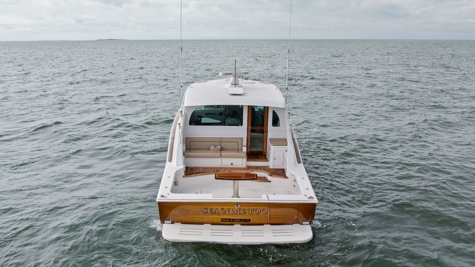 Aft Deck with Swim Platform