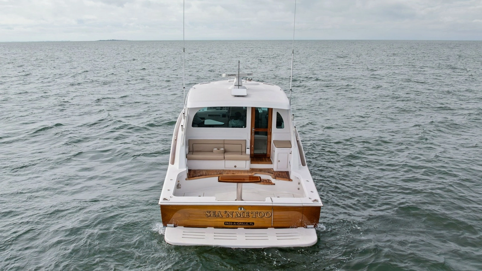 Aft Deck with Swim Platform