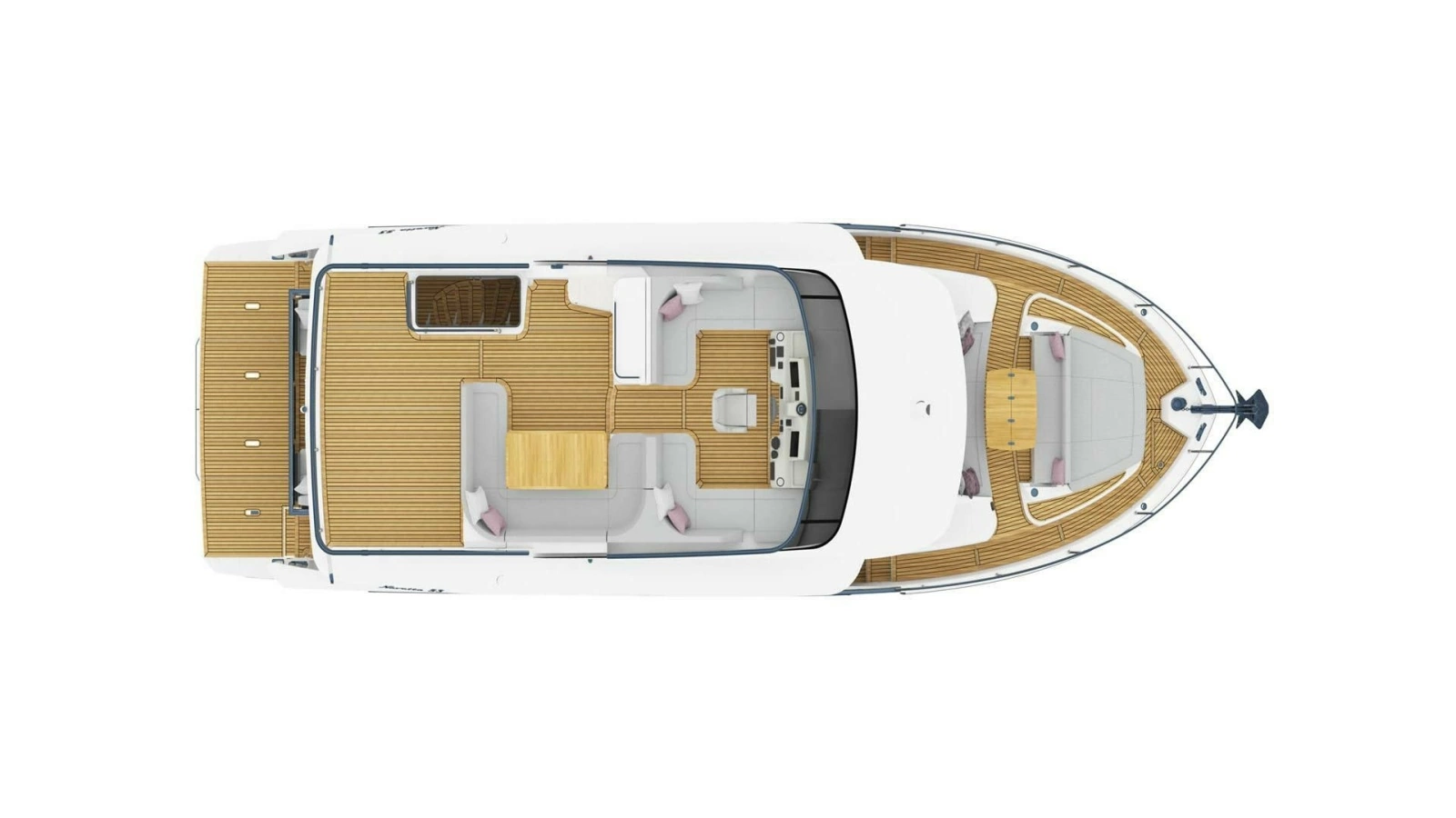 2025 53 Absolute Navetta - Upper Layout 