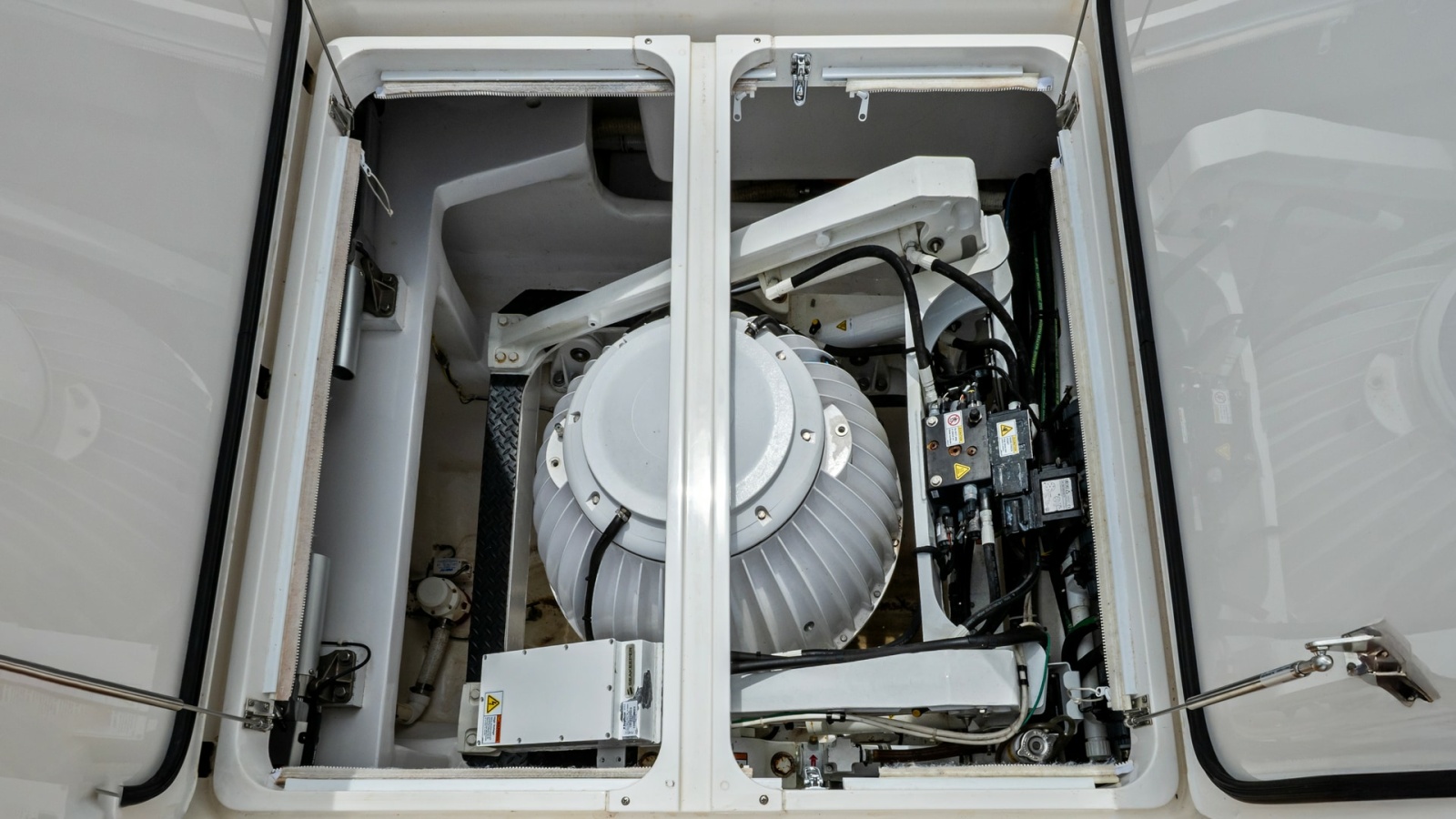 Engine Compartment Access Hatch