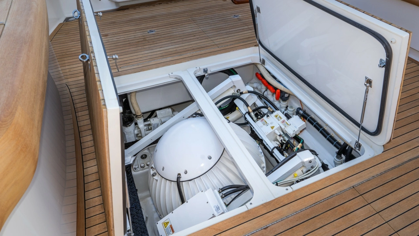 Engine Compartment Access Hatch