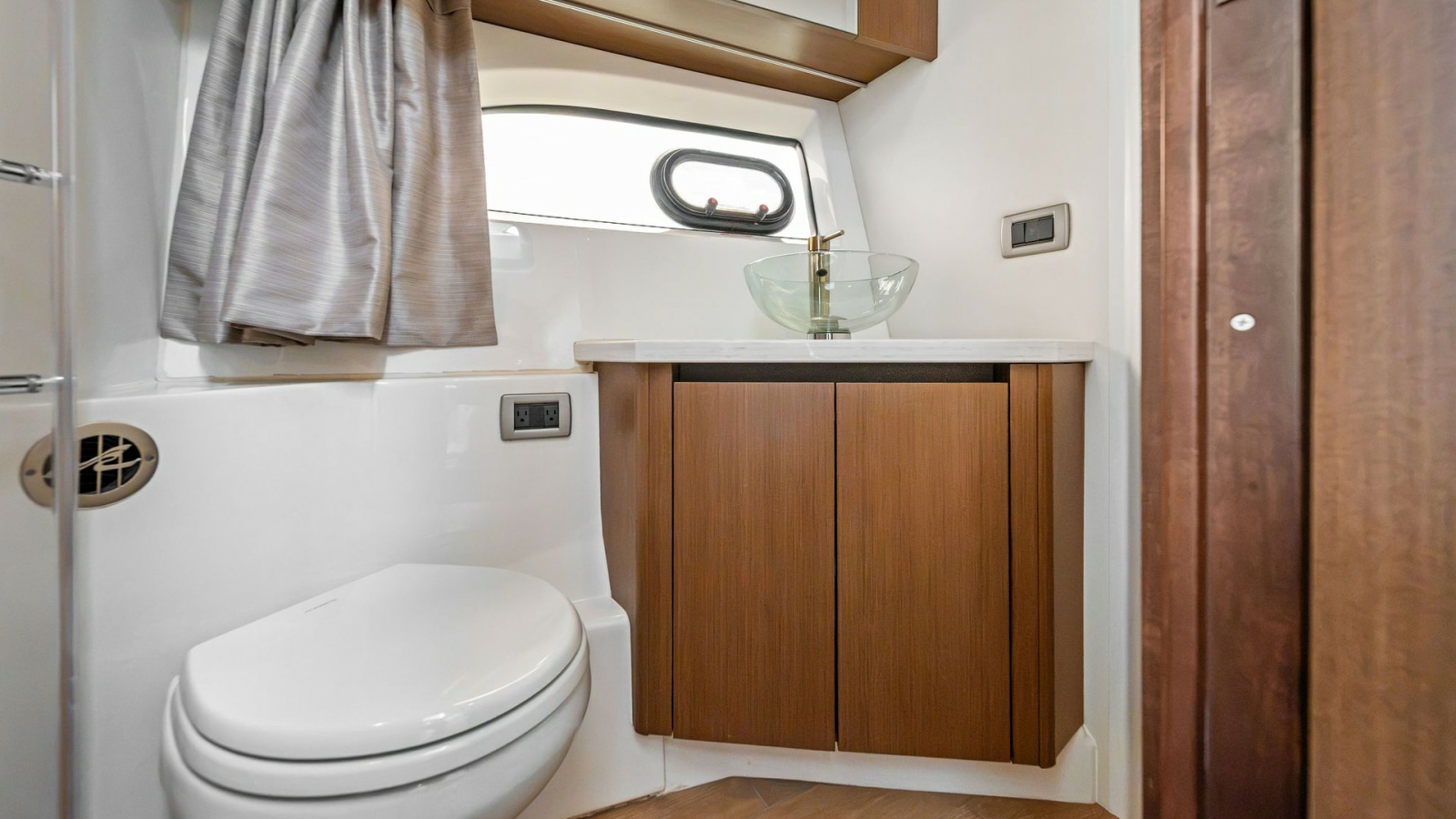 Elegant Yacht Bathroom