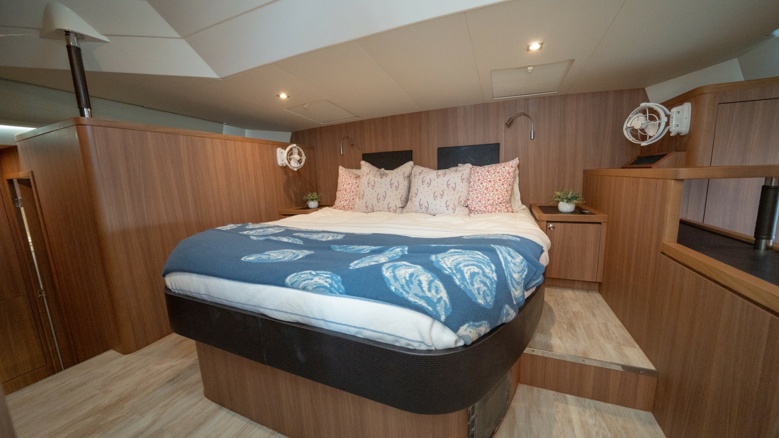 Master Stateroom with Elevated Bed