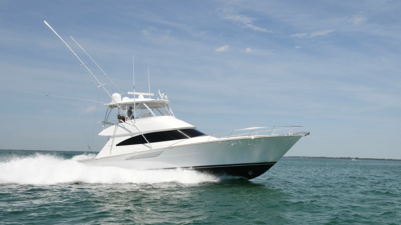 Viking 58 Convertible at Sea