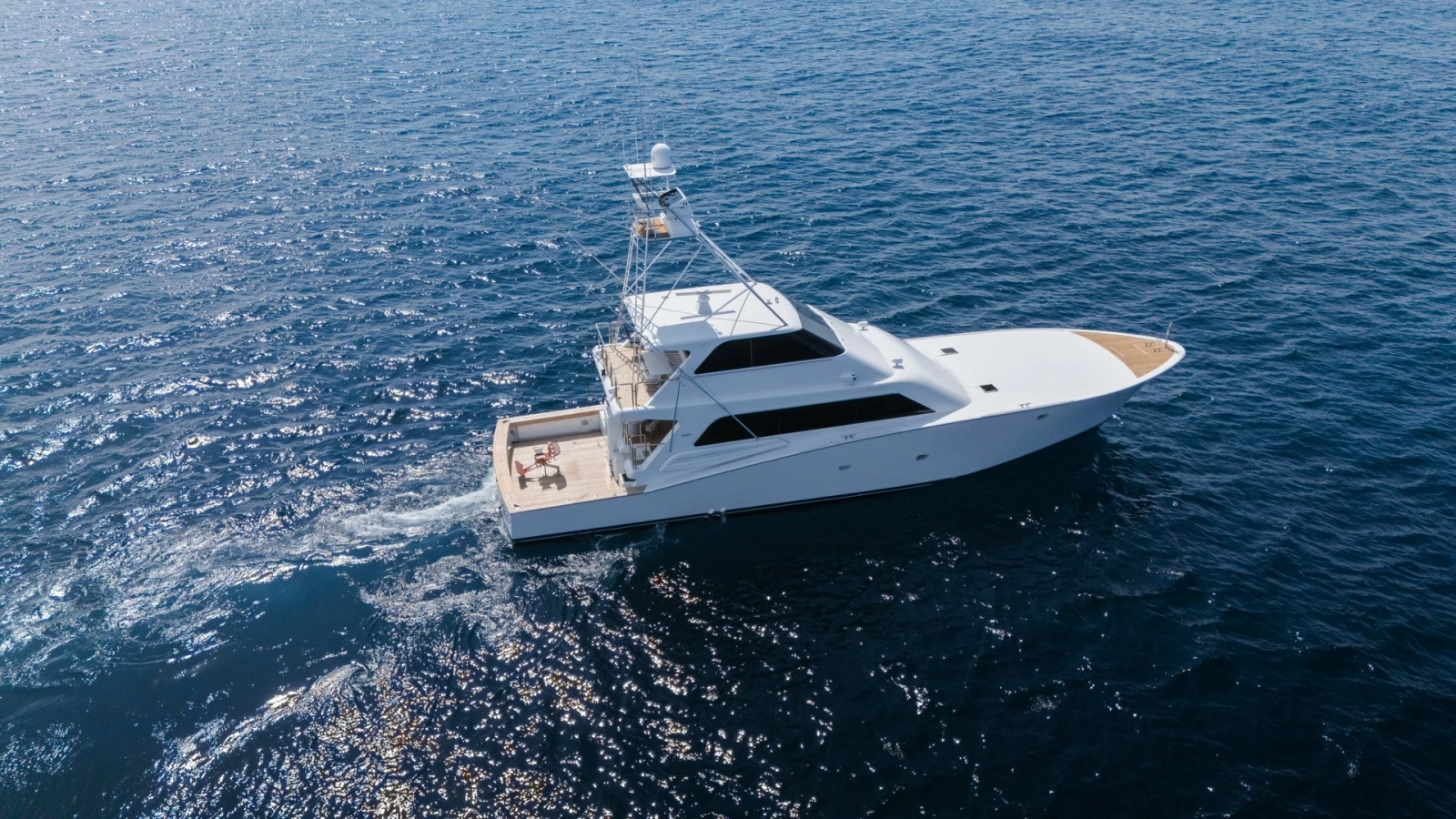 Aerial View of Enclosed Bridge Sportfish