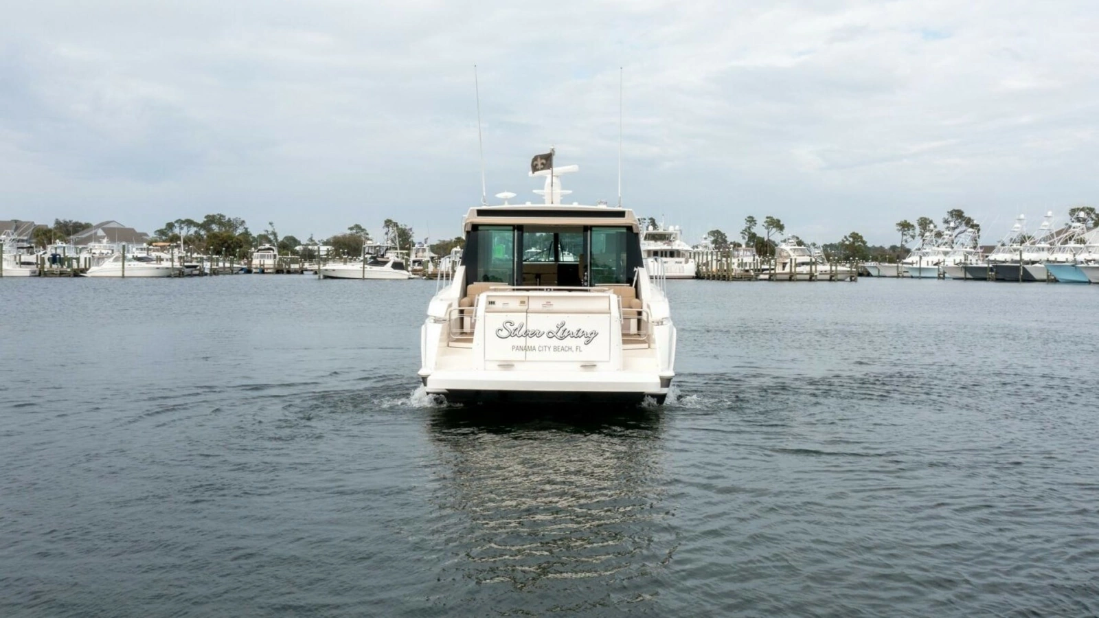 2015 Tiara Yachts 44 Coupe- SILVER LINING- Transom