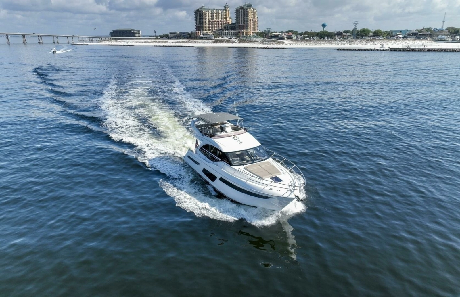 2021 Princess F50- MAKING TIME- Engine room- Bow