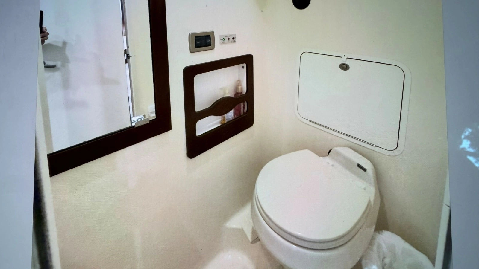 Spacious Yacht Bathroom Interior